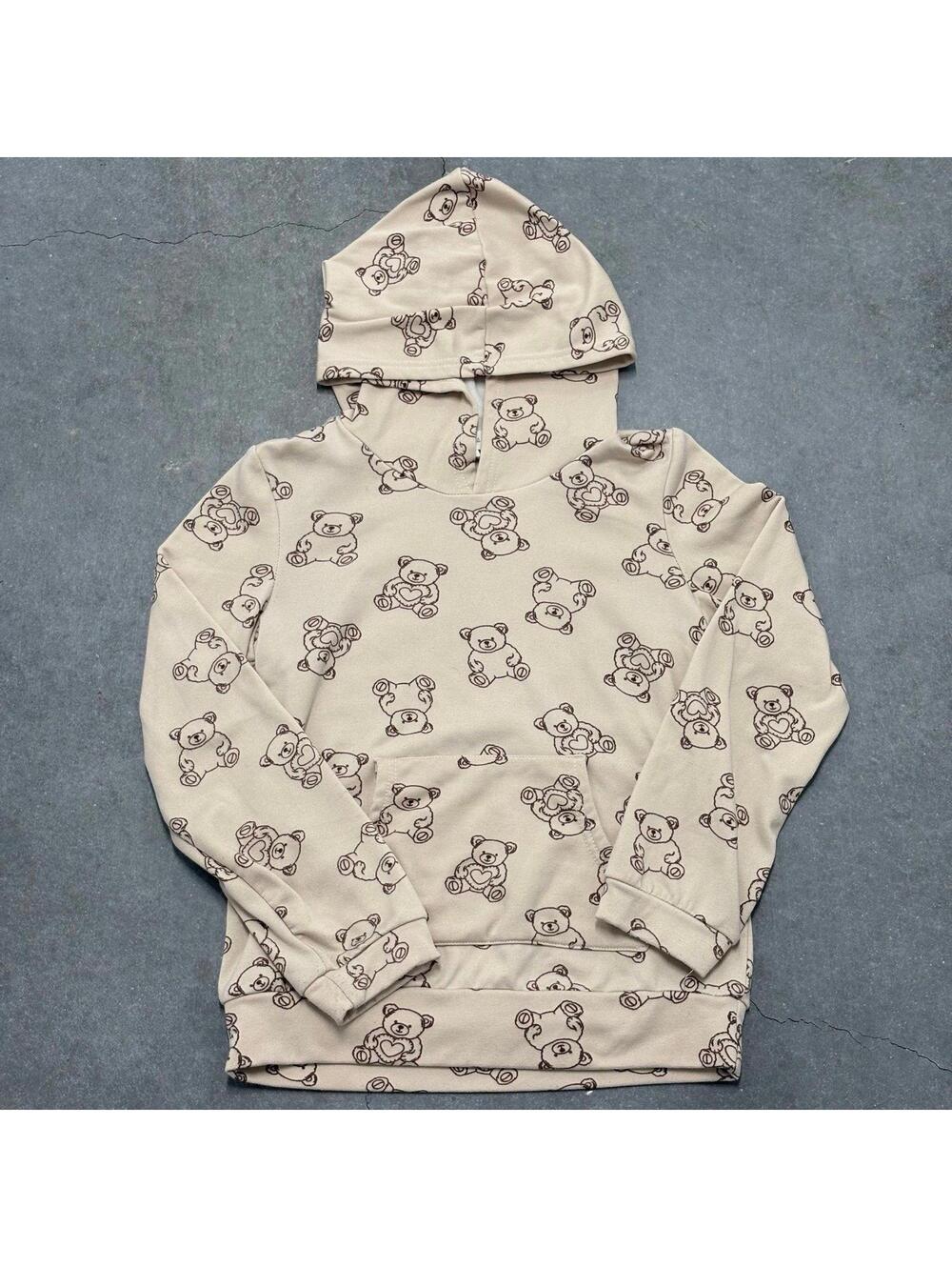 Emma & Elsa Teddy Bear Hoodie